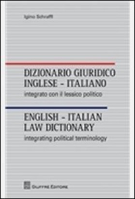 Dizionario giuridico inglese - italiano