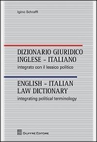 Diccionario jurídico inglés - italiano