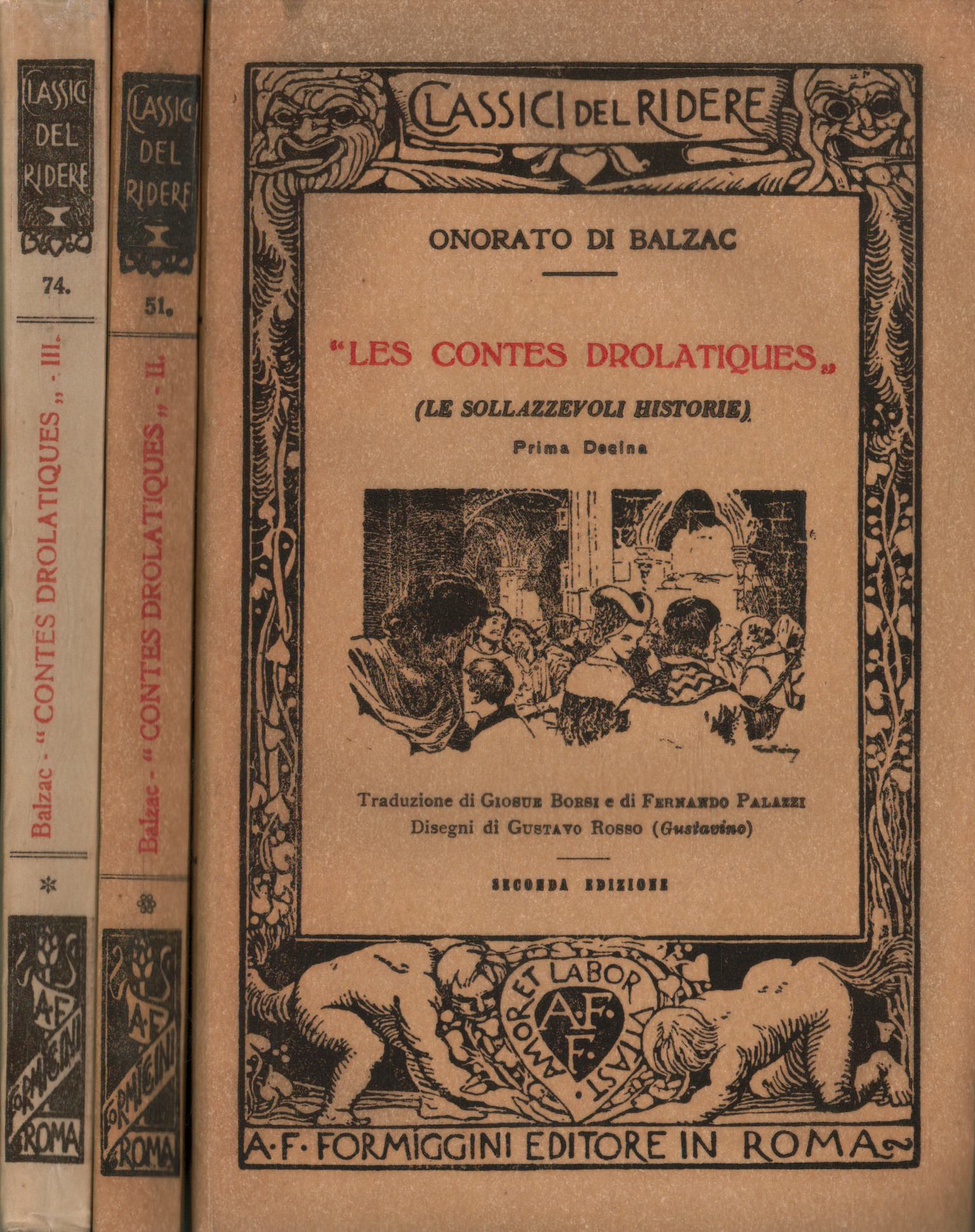 Les contes drolatiques (3 Bände)