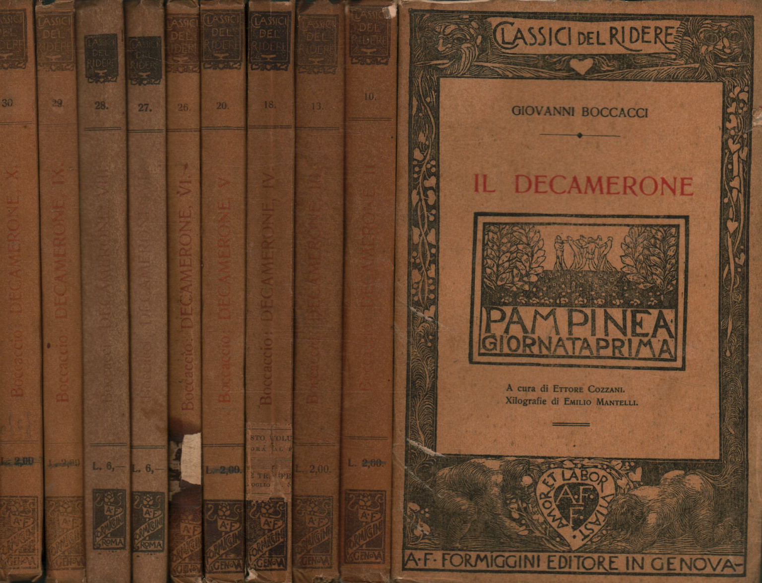 The Decameron (10 Volumes)