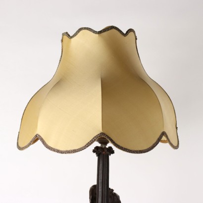Lamp Art Nouveau Terracotta Italy XIX-XX Century