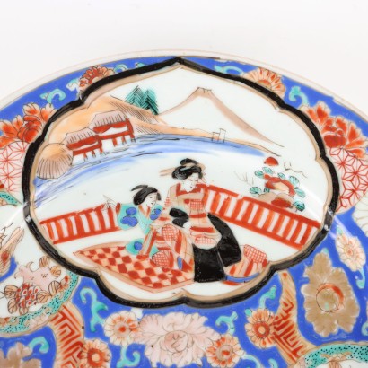 Groupe de 6 Assiettes Porcelaine Japon XIX-XX Siècle