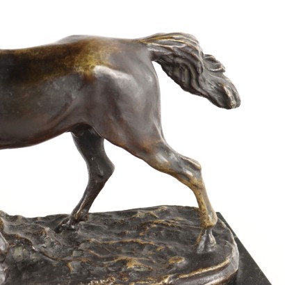Horse Sculpture Bronze Europe XX Century