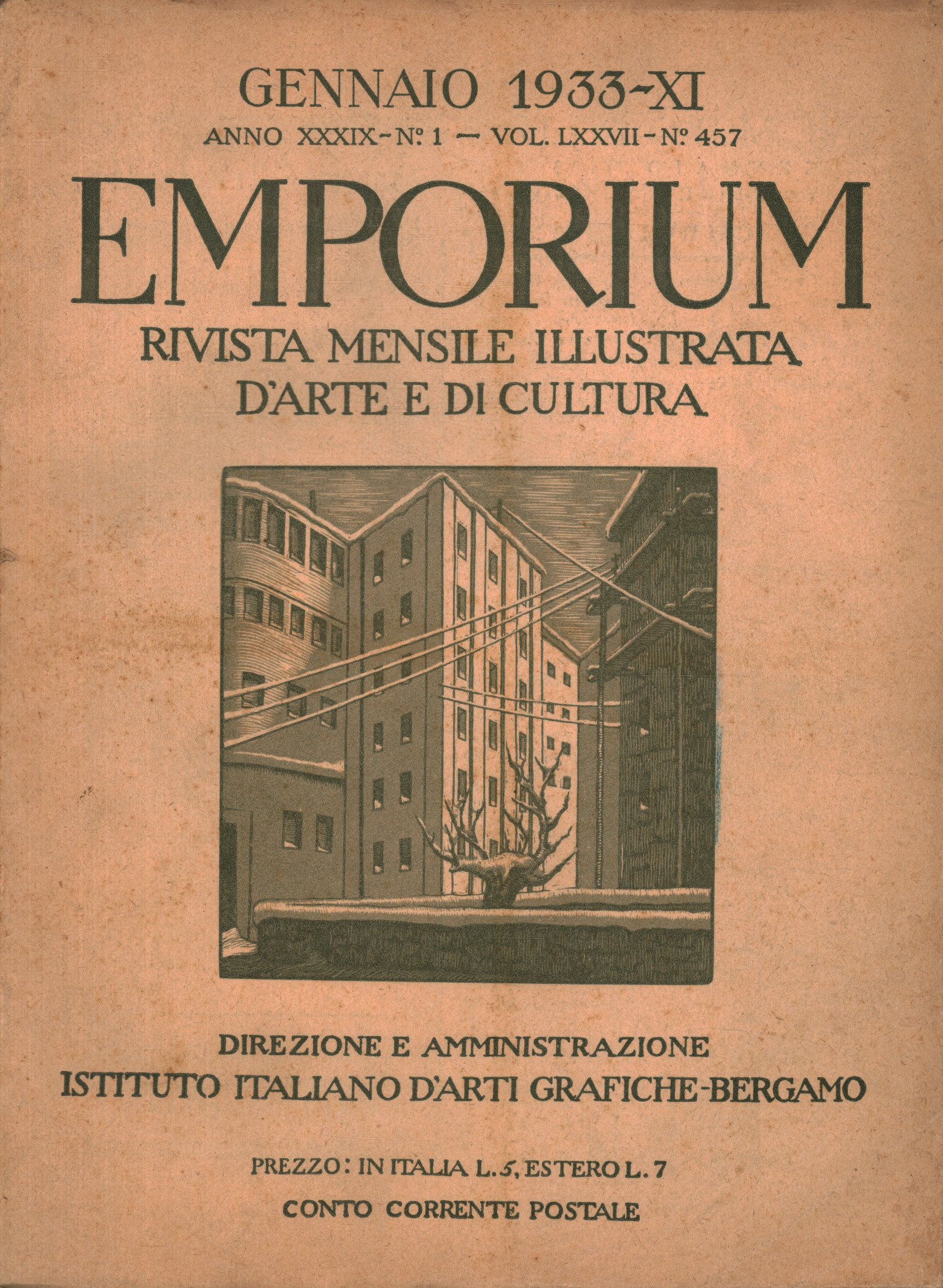 Emporium Year XXXIX 1933. Year completed