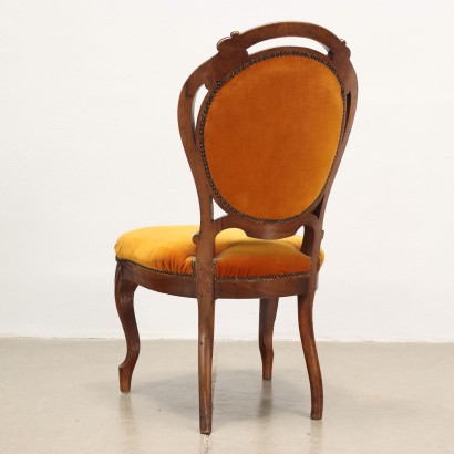 antigüedades, silla, sillas antiguas, silla antigua, silla italiana antigua, silla antigua, silla neoclásica, silla del siglo XIX, Grupo de sillas Luigi Filippo