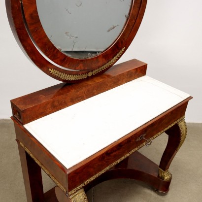 Dressing Table Restoration Mahogany France XIX Century
