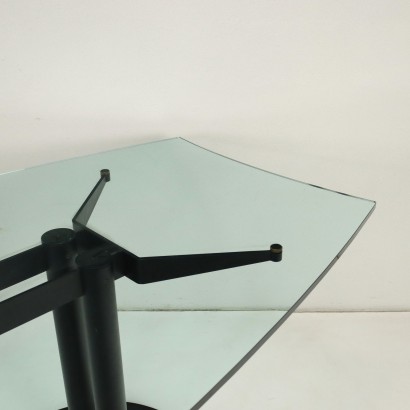 arte moderno, diseño de arte moderno, mesa, mesa de arte moderno, mesa de arte moderno, mesa italiana, mesa vintage, mesa de los años 60, mesa de diseño de los años 60, mesa de reunión grande IVM 90s