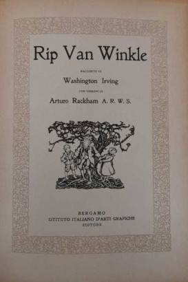 Rip Van Winkle Geschichte von Washington