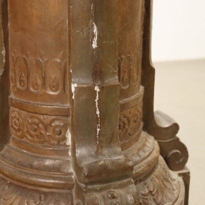 Column Classic Style Terracotta Italy XIX Century