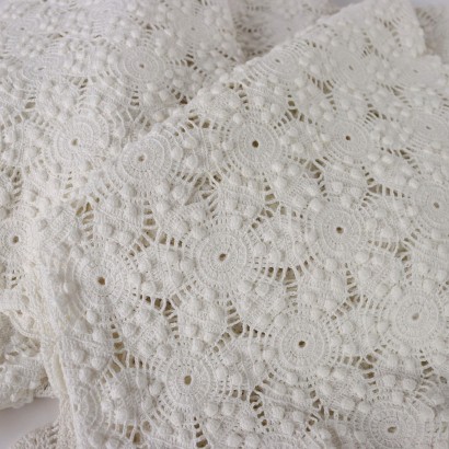 Crochet Table Cover Cotton Italy XX Century