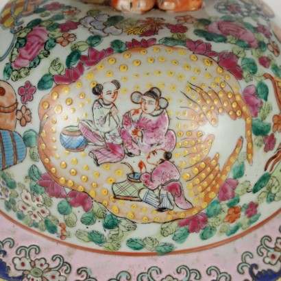 Baluster Vase Porzellan China XX Jhd
