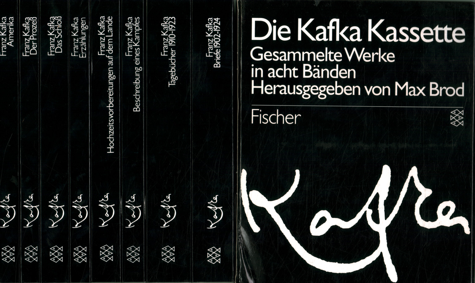 Die Kafka Cassette. Gesammelte Werke in%, Die Kafka Kassette. Gesammelte Werke en%